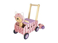 I'm toy loop/duwwagen poes roze - afbeelding 1 van  3