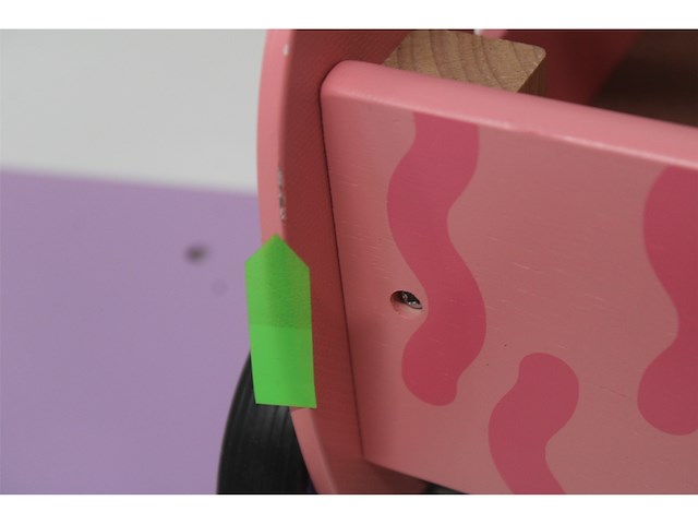 I'm toy loop/duwwagen poes roze - afbeelding 2 van  3