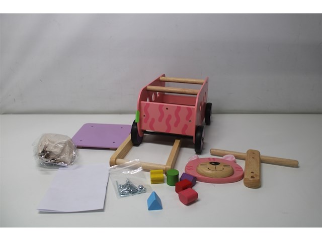 I'm toy loop/duwwagen poes roze - afbeelding 3 van  3