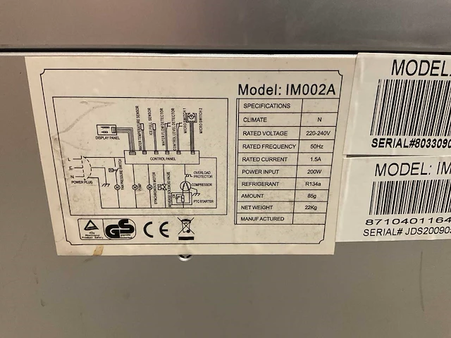 Im002a ijsblokjesmachine - afbeelding 4 van  4