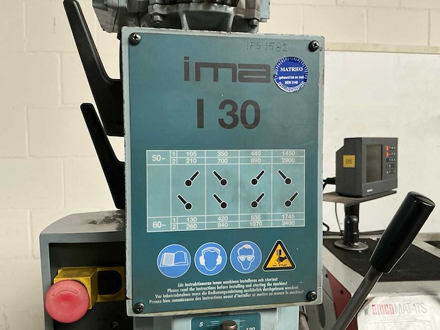 Ima i 30 kolomboormachine - afbeelding 7 van  11