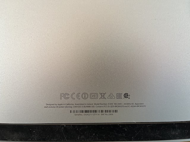 Imac 27" met 27" thunderbolt display, apple, imac - afbeelding 6 van  7