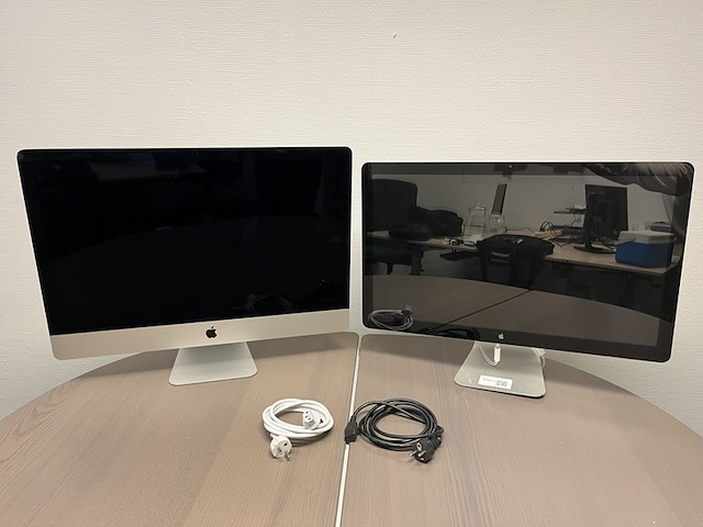 Imac 27" met 27" thunderbolt display, apple, imac - afbeelding 1 van  9