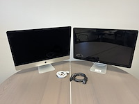 Imac 27" met 27" thunderbolt display, apple, imac