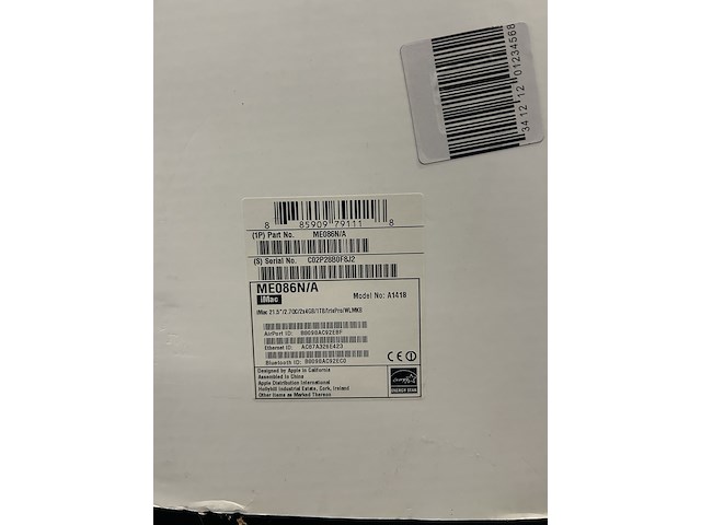 Imac apple, a1418 - afbeelding 7 van  7