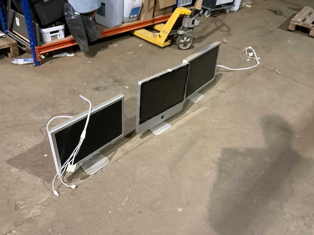 Imac en beeldscherm (3x) - afbeelding 3 van  4