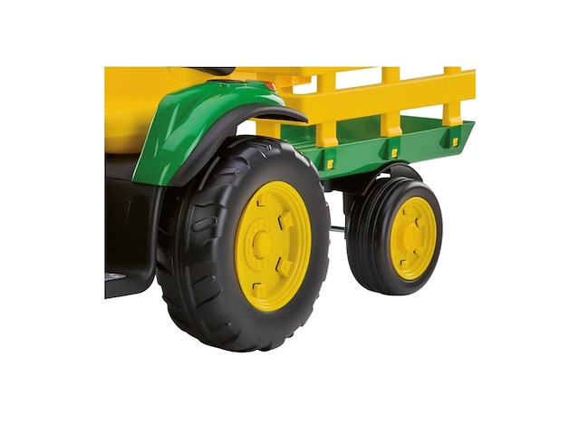 Imaginarium traktor john deere 12v elektrische traktor 12v met radio kinderen - afbeelding 3 van  8