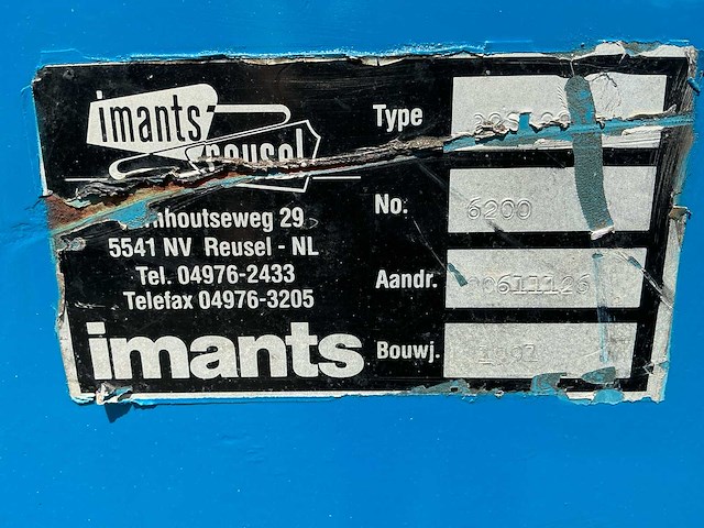 Imants 120 spitmachine - afbeelding 1 van  7