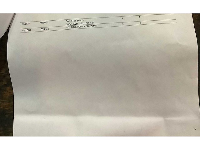 Imants onderdelen spitmachine ongebruikt - afbeelding 5 van  5