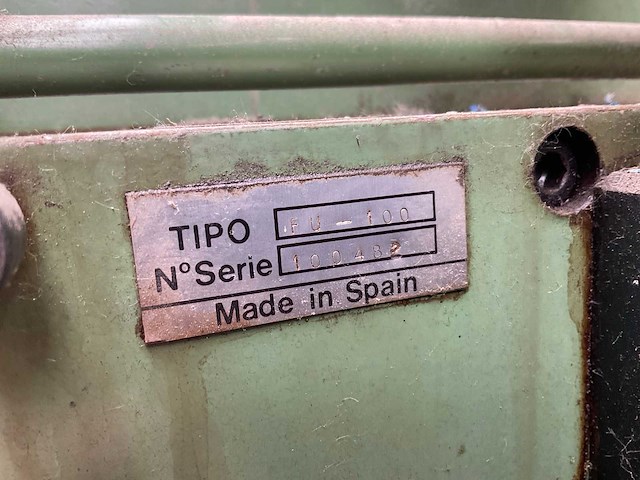 Imatec fu-100 universele freesmachine - afbeelding 9 van  9