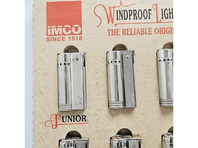 Imco austria aanstekers collectie met display uit 1956 - afbeelding 2 van  8