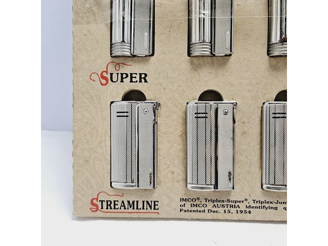 Imco austria aanstekers collectie met display uit 1956 - afbeelding 6 van  8