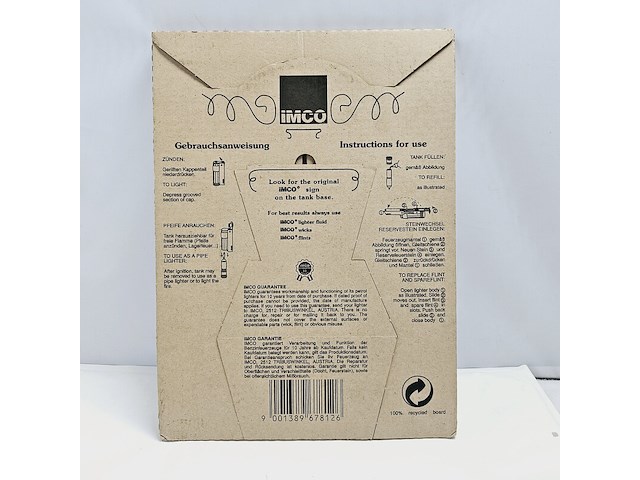 Imco austria aanstekers collectie met display uit 1956 - afbeelding 8 van  8