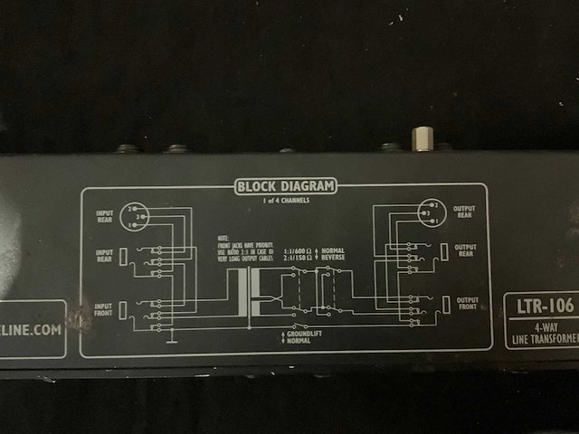 Img ltr-106 4-way line transformer - afbeelding 3 van  3