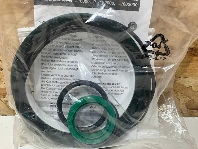 Imi nordgren qa-8125c/00 cilinder seal reparatie set (10x) - afbeelding 2 van  4