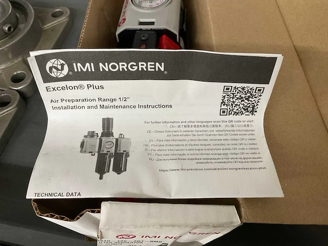 Imi norgren 1/2” filter regulator - afbeelding 2 van  3