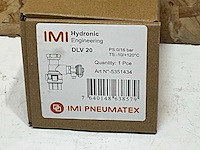 Imi pneumatex dlv20 kapventiel 16 bar 3/4 (5x) - afbeelding 4 van  4
