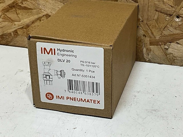 Imi pneumatex dlv20 kapventiel 16 bar 3/4 - afbeelding 3 van  4