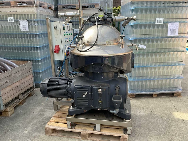 Imma super automatica zelfreinigende centrifugaalclarifier / separator 8–10 ton/uur - afbeelding 1 van  14
