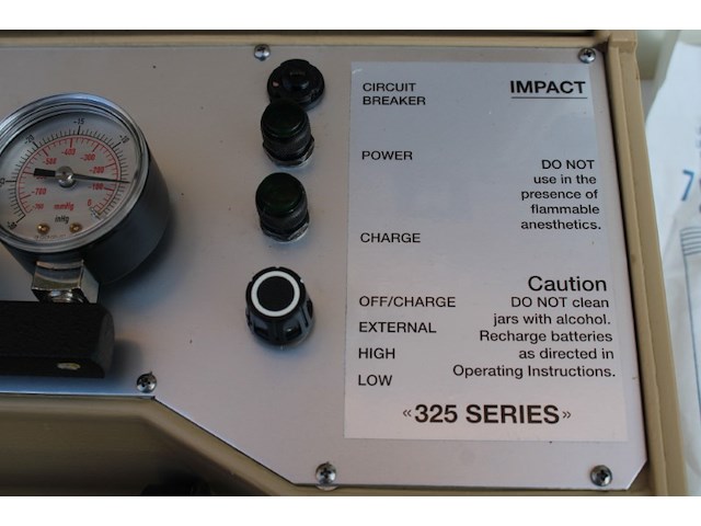 Impact 325 medisch afzuigapparaat - afbeelding 6 van  11