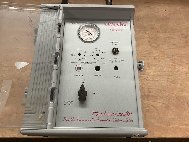 Impact instrumentation 326/326m suction system - afbeelding 2 van  5