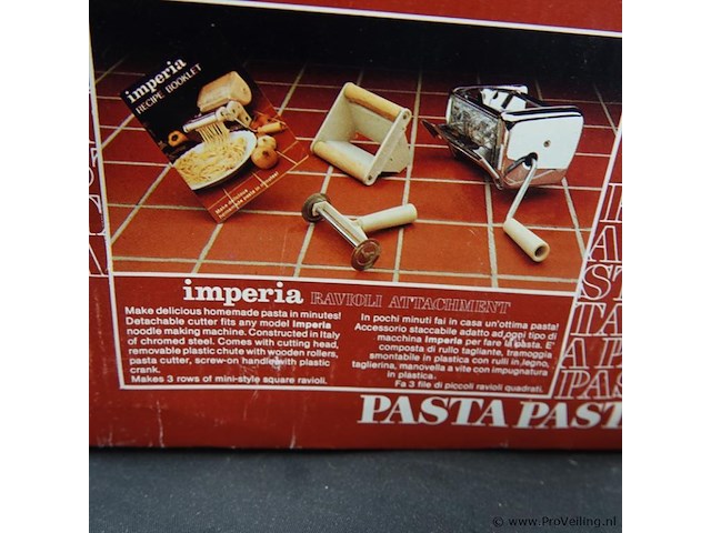 Imperia pasta maker - afbeelding 4 van  5