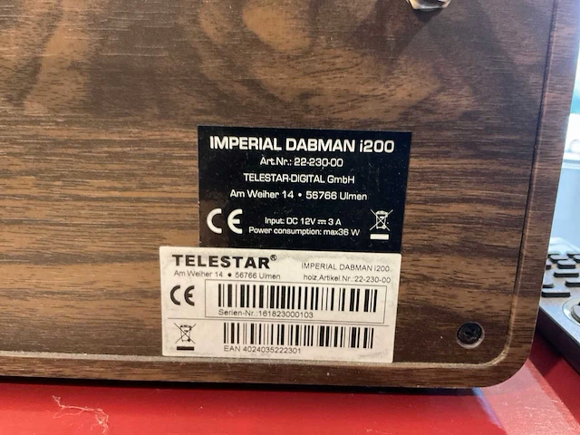 Imperial dabman i200 radio - afbeelding 4 van  4