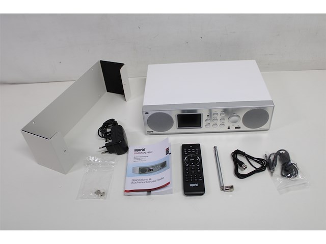 Imperial dabman i450 internet/dab+ radio zilver/wit - afbeelding 4 van  4