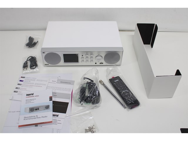 Imperial dabman i450 internet/dab+ radio zilver/wit - afbeelding 5 van  5