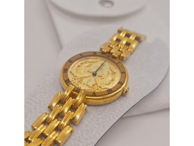 Imperial horloge - herinneringsstuk japanse keizer 1993 - afbeelding 3 van  7