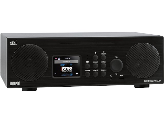 Imperial internet radio dabman i450 cd zwart - afbeelding 3 van  5