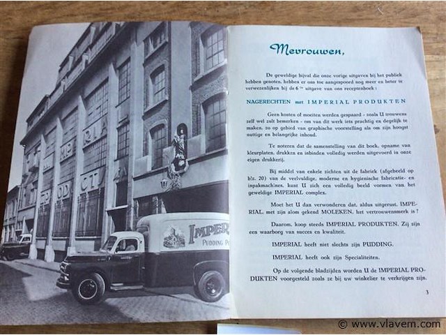 Imperial produkten /recepten 1958 - afbeelding 2 van  4