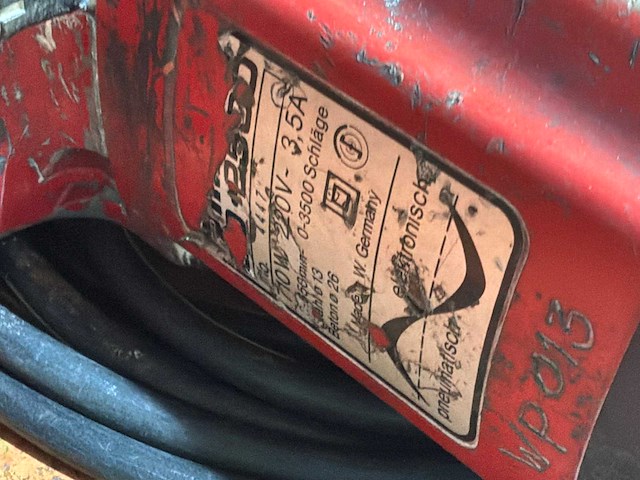 Impex sd-2500 elektrische breekhamer - afbeelding 3 van  3