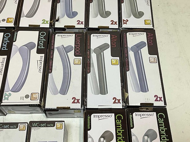 Impresso partij divers deurbeslag (36x) - afbeelding 3 van  13