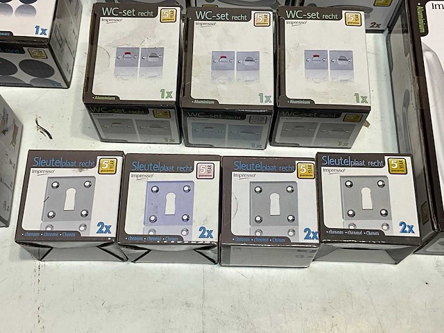 Impresso partij divers deurbeslag (36x) - afbeelding 9 van  13