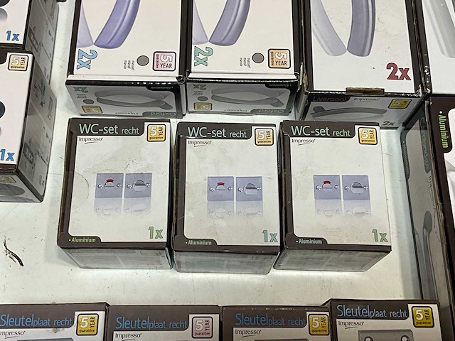 Impresso partij divers deurbeslag (36x) - afbeelding 11 van  13