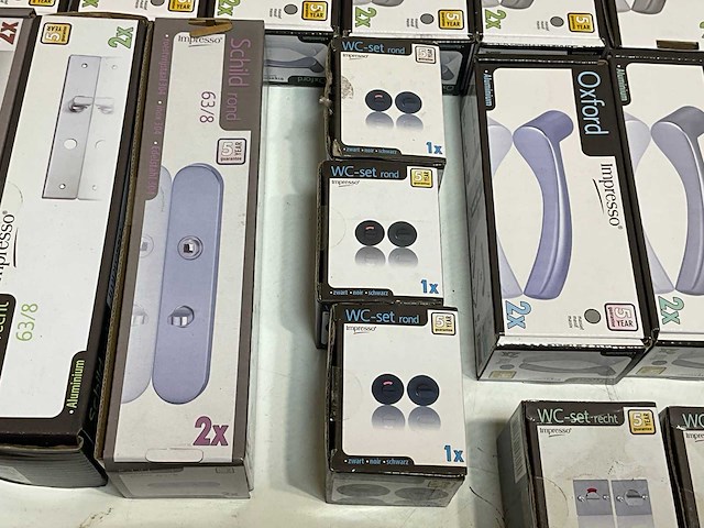 Impresso partij divers deurbeslag (36x) - afbeelding 13 van  13