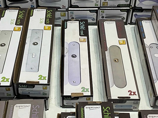 Impresso partij divers deurbeslag (66x) - afbeelding 2 van  17