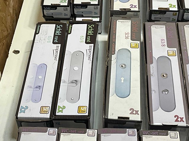 Impresso partij divers deurbeslag (66x) - afbeelding 4 van  17