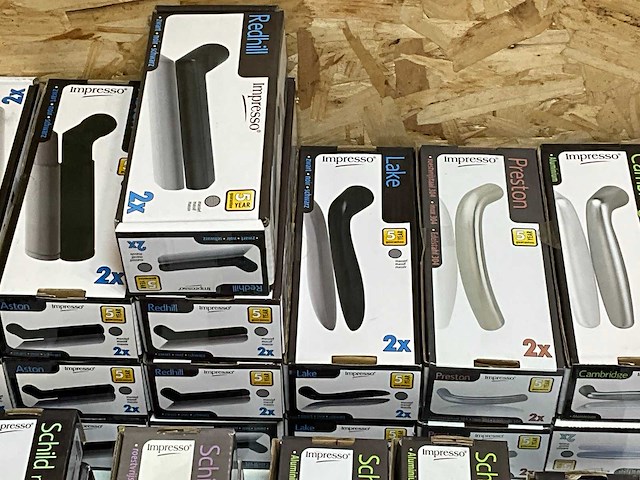 Impresso partij divers deurbeslag (66x) - afbeelding 14 van  17