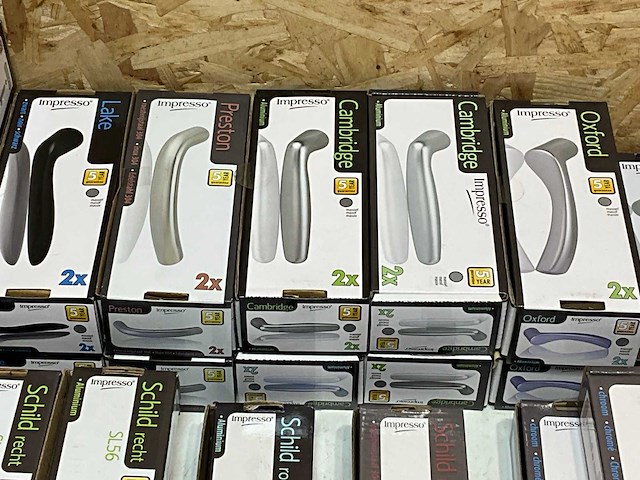 Impresso partij divers deurbeslag (66x) - afbeelding 15 van  17