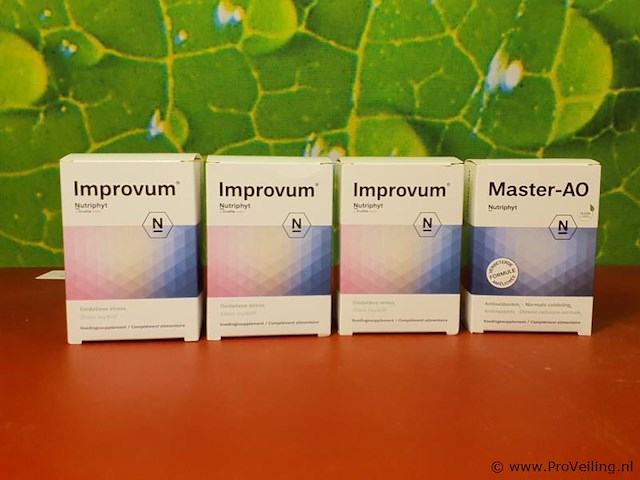 Improvum voedingssupplementen, diverse soorten o.a. antioxidanten & oxidatieve stress - afbeelding 1 van  9