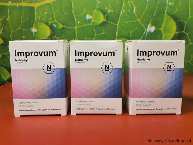 Improvum voedingssupplementen, diverse soorten o.a. antioxidanten & oxidatieve stress - afbeelding 2 van  9