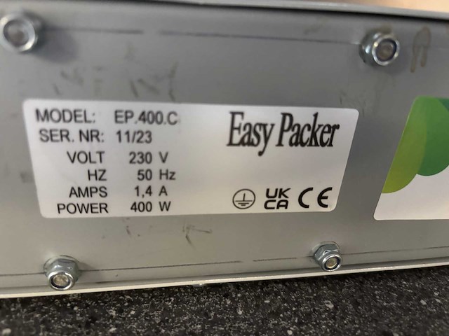 Impulse sealer pk400s - afbeelding 3 van  5