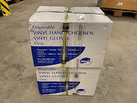 Impulzz clear (mt l) doos á 100 stuks disposable vinyl handschoenen (20x) - afbeelding 1 van  3