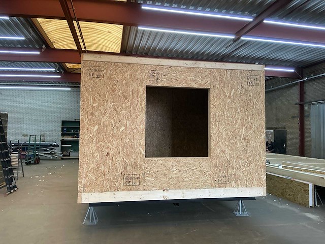 Imsip verplaatsbare mantelzorgwoning (casco/ruwbouw) op stalen onderframe met wielen – sip panelen – luchtdicht - afbeelding 8 van  32