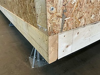 Imsip verplaatsbare mantelzorgwoning (casco/ruwbouw) op stalen onderframe met wielen – sip panelen – luchtdicht - afbeelding 26 van  32