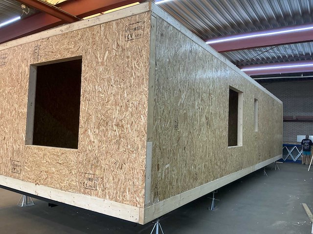 Imsip verplaatsbare mantelzorgwoning (casco/ruwbouw) op stalen onderframe met wielen – sip panelen – luchtdicht - afbeelding 24 van  32
