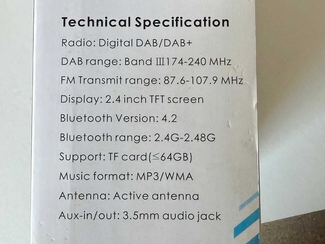 In-car dab & fm transmitter bluetooth - afbeelding 6 van  6