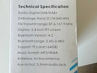 In-car dab & fm transmitter bluetooth - afbeelding 6 van  6